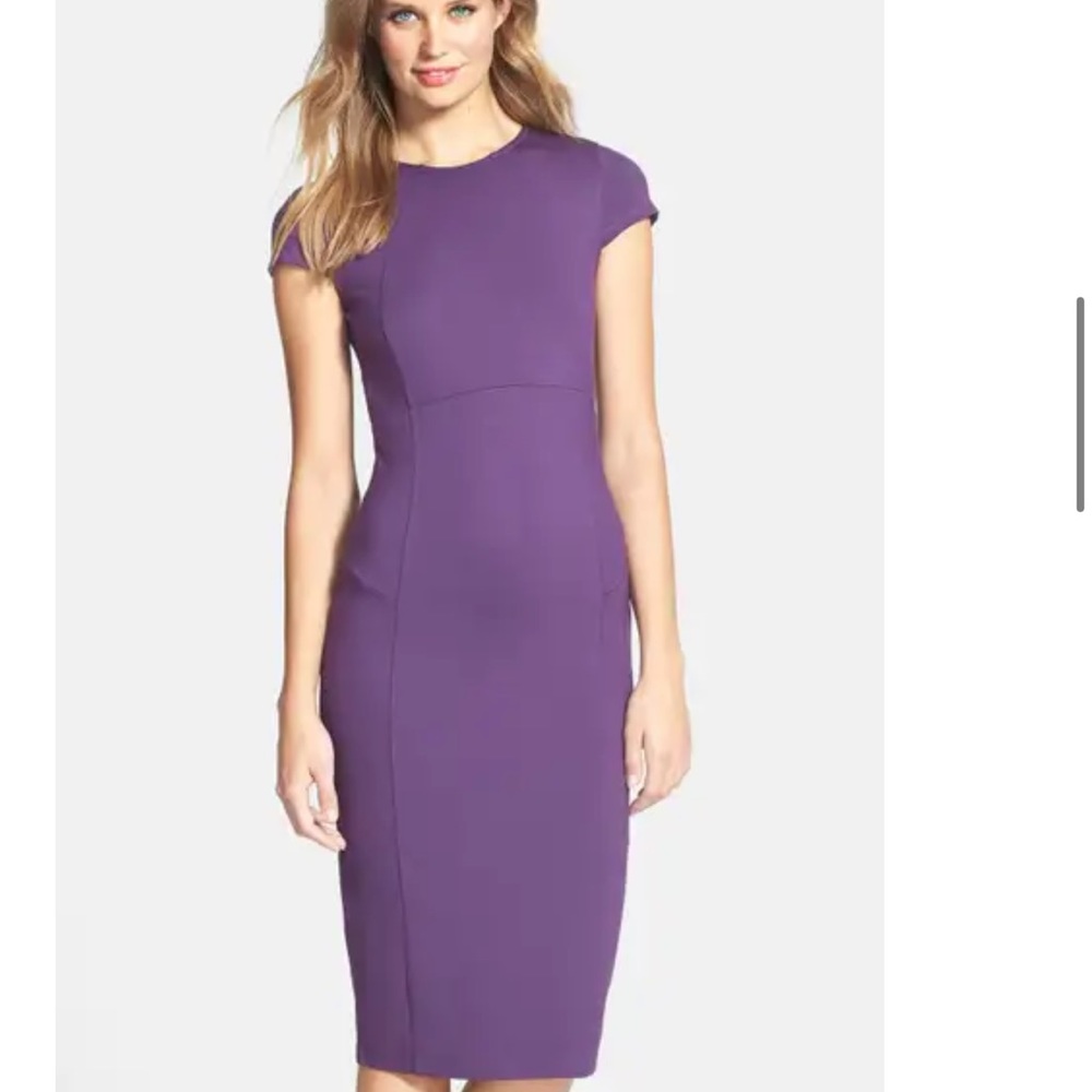 Ward Seamed Pencil Dress